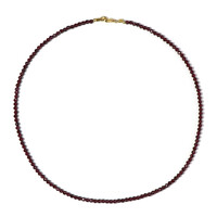 Collar en plata con Granate de Mozambique