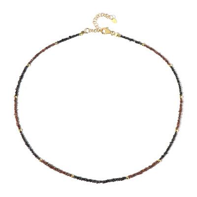 Collar en plata con Diamante negro