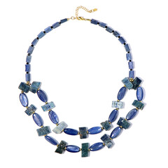 Collar en plata con Cianita