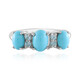 Anillo en plata con Turquesa bella durmiente (Faszination Türkis)