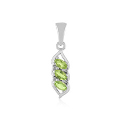 Colgante en plata con Peridoto de Arizona