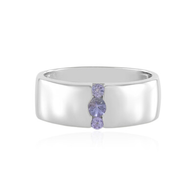 Anillo en plata con Tanzanita (de Melo)