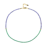 Collar en plata con Esmeralda de Colombia