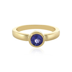 Anillo en plata con Tanzanita