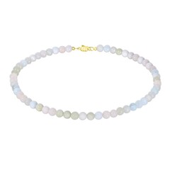 Collar en plata con Berilo fantasía