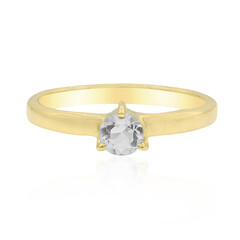 Anillo en plata con Amatista verde