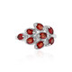 Anillo en plata con Rubí de Tanzania