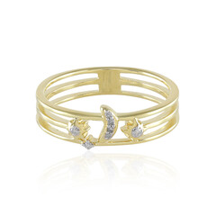 Anillo en plata con Diamante I2 (I)