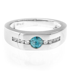 Anillo en plata con Zircón de Ratanak Kirí