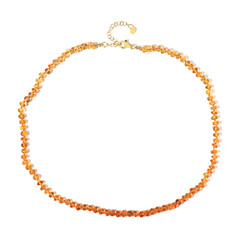 Collar en plata con Topacio imperial (Adela Silber)