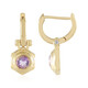 Pendientes en plata con Cuarzo azur