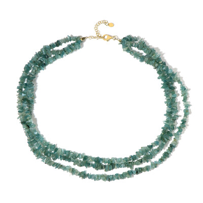 Collar en plata con Grandidierita