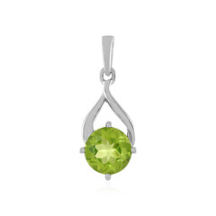 Colgante en plata con Peridoto