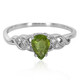 Anillo en plata con Turmalina cuprífera