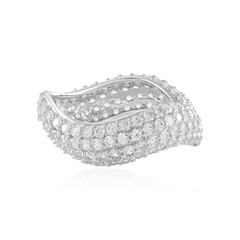 Anillo en plata con Zircón (de Melo)