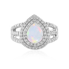 Anillo en plata con Ópalo de Welo