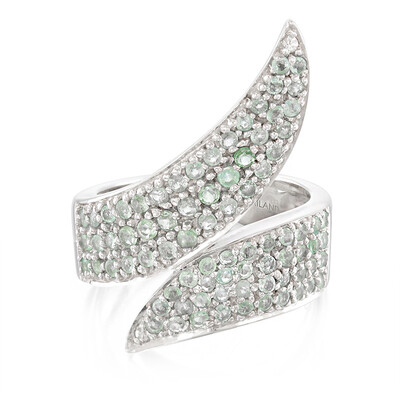 Anillo en plata con Turmalina Paraíba