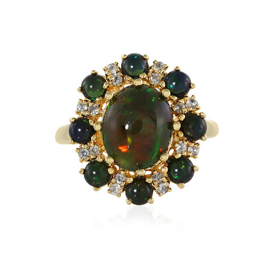 Anillo en plata con Ópalo de Mezezo
