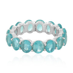 Anillo en plata con Apatita