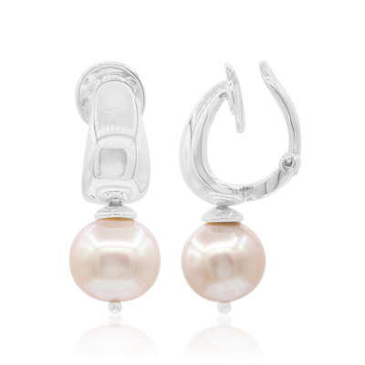 Clip de oreja en plata con Perla Freshwater (TPC)