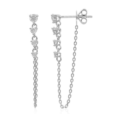 Pendientes en oro con Diamante SI2 (H) (CIRARI)