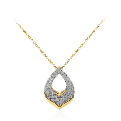 Collar en plata con Diamante I2 (I)