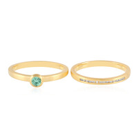 Anillo en plata con Esmeralda de Colombia