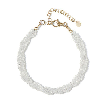 Brazalete en plata con Zircón