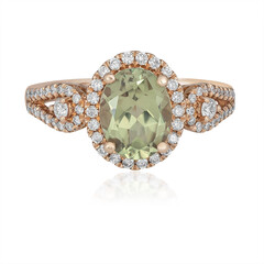 Anillo en oro con Diáspora de color cambiante (CIRARI)