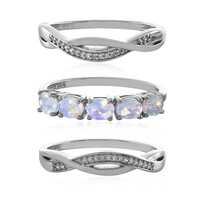 Anillo en plata con Ópalo de Welo