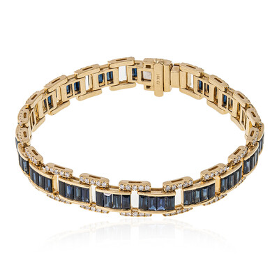 Brazalete en oro con Zafiro de Ceilán (CIRARI)