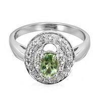 Anillo en plata con Turmalina Paraíba
