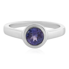 Anillo en plata con Tanzanita