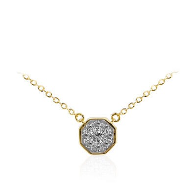 Collar en oro con Diamante SI1 (G) (Annette)