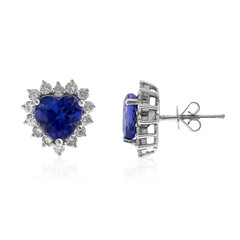 Pendientes en oro con Tanzanita AAA (CIRARI)