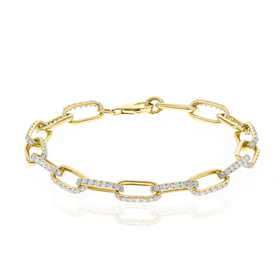 Brazalete en oro con Diamante I1 (H)  (CIRARI)