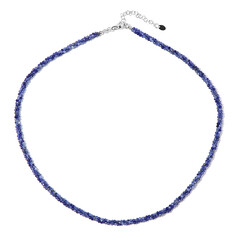 Collar en plata con Sodalita