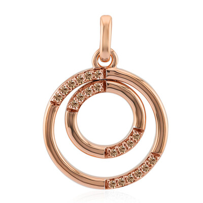 Colgante en plata con Diamante rosa de Francia de Argyle SI1 (Annette)