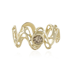 Anillo en oro con Diamante champán I2 (Ornaments by de Melo)