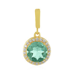 Colgante en plata con Fluorita de Esperanza