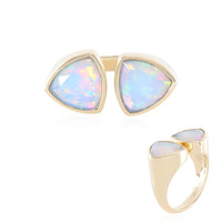 Anillo en oro con Ópalo de Welo (de Melo)