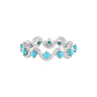 Anillo en plata con Turquesa
