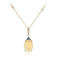 Collar en oro con Ópalo Welo AAA (CIRARI)