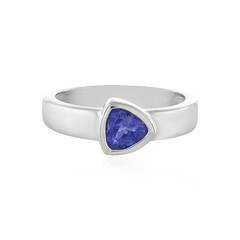 Anillo en plata con Tanzanita