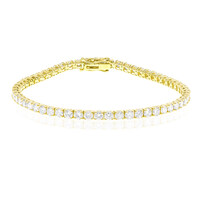 Brazalete en oro con Diamante I1 (H)  (CIRARI)