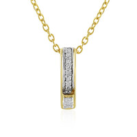 Collar en plata con Diamante I4 (J)