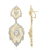 Pendientes en oro con Diamante SI2 (H) (Estée Collection)