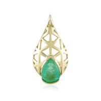 Colgante en oro con Esmeralda de Etiopía (Ornaments by de Melo)