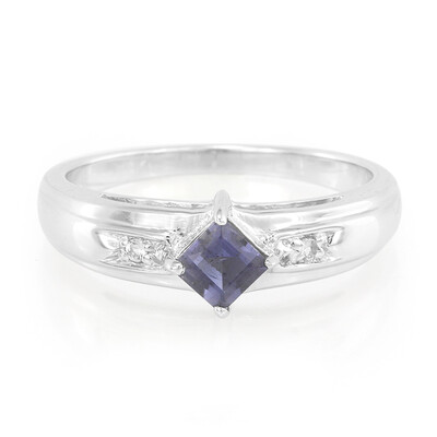 Anillo en plata con Iolita de Orissa