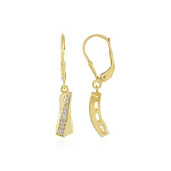 Pendientes en plata con Diamante I3 (H)